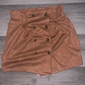Brown skirt